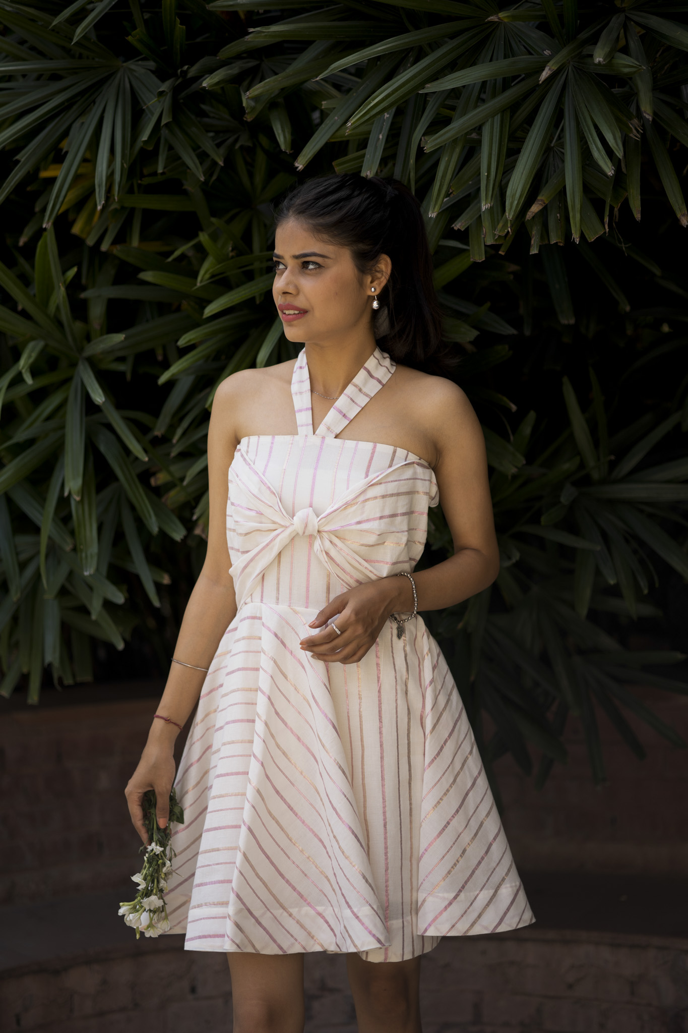 Ruffle Straps Handkerchief Dress - Buy at That's Indian